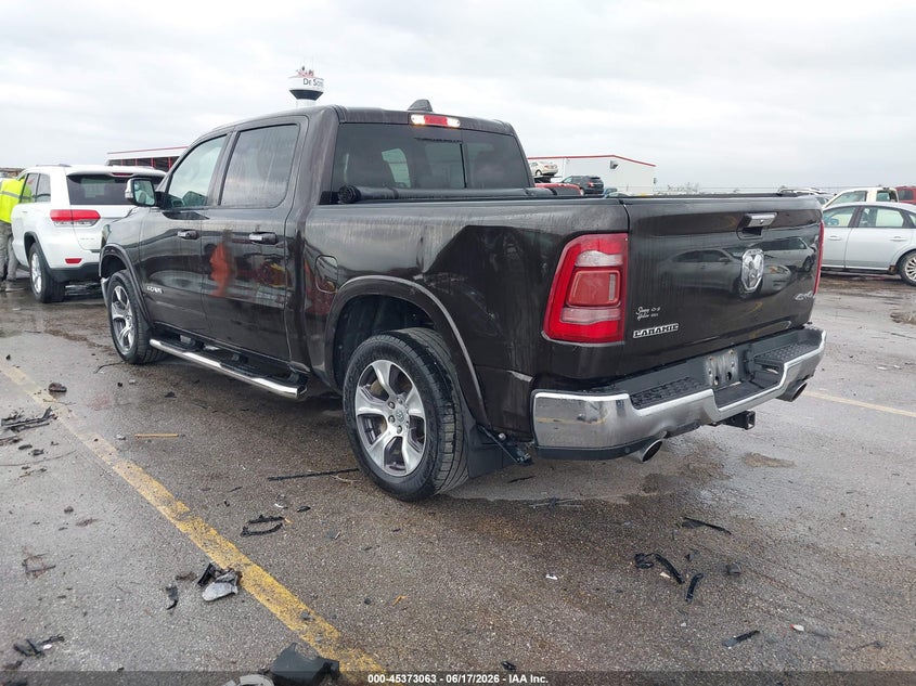 2019 Ram 1500 VIN 1C6SRFJT8KN776173 IAAI salvage auction — REAR END, Salvage (Iowa), sold $11,600 on 2026-07-25 (photo 3)