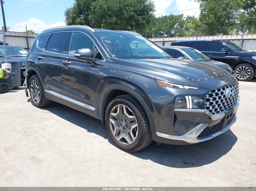 2022 Hyundai Santa fe VIN 5NMS44AL3NH441495 IAAI salvage auction — RIGHT REAR, Original (Texas), sold $7,200 on 2026-07-28 (photo 1)