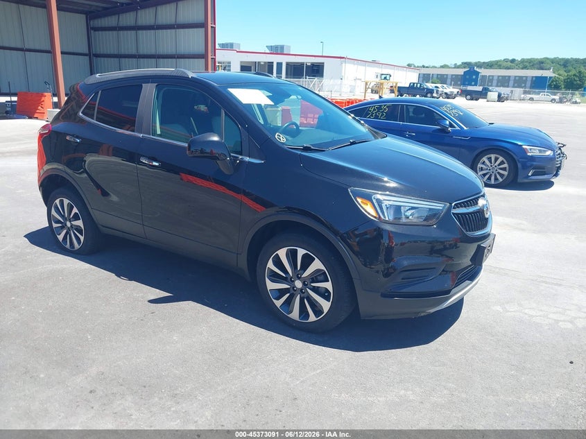 2021 Buick Encore VIN KL4CJASB1MB301332 IAAI salvage auction — LEFT FRONT, Salvage (Illinois), sold $125 on 2026-07-21 (photo 1)