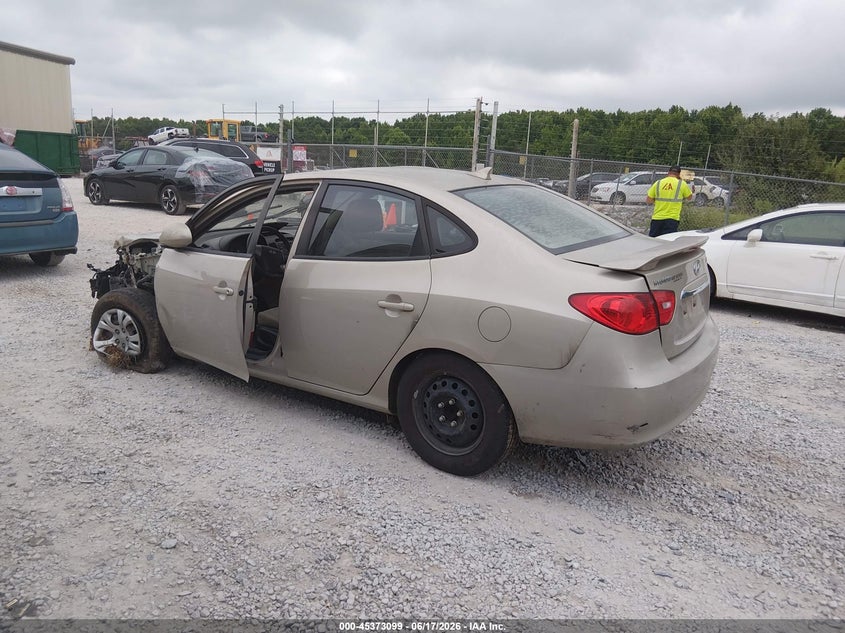 2010 Hyundai Elantra VIN KMHDU4AD2AU039550 IAAI salvage auction — LEFT SIDE, Salvage (Alabama), sold $250 on 2026-07-13 (photo 3)