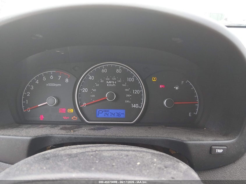 2010 Hyundai Elantra VIN KMHDU4AD2AU039550 IAAI salvage auction — LEFT SIDE, Salvage (Alabama), sold $250 on 2026-07-13 (photo 7)