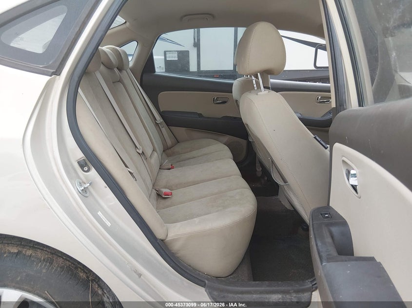 2010 Hyundai Elantra VIN KMHDU4AD2AU039550 IAAI salvage auction — LEFT SIDE, Salvage (Alabama), sold $250 on 2026-07-13 (photo 8)