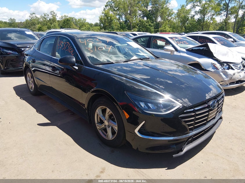2022 Hyundai Sonata VIN 5NPEG4JA0NH133528 IAAI salvage auction — HAIL, Salvage (Ohio), sold $4,075 on 2026-07-21 (photo 1)