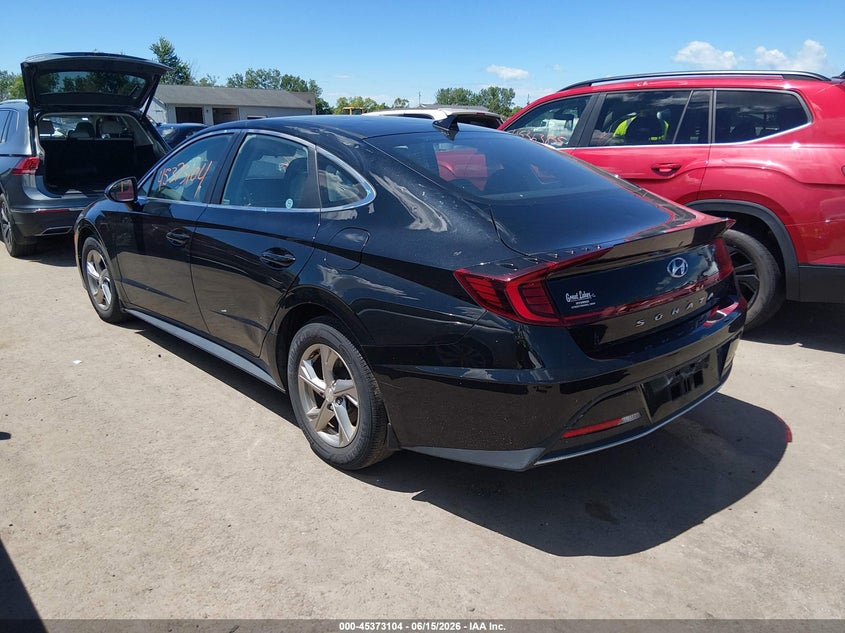 2022 Hyundai Sonata VIN 5NPEG4JA0NH133528 IAAI salvage auction — HAIL, Salvage (Ohio), sold $4,075 on 2026-07-21 (photo 3)