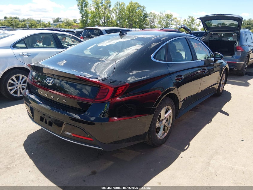 2022 Hyundai Sonata VIN 5NPEG4JA0NH133528 IAAI salvage auction — HAIL, Salvage (Ohio), sold $4,075 on 2026-07-21 (photo 4)