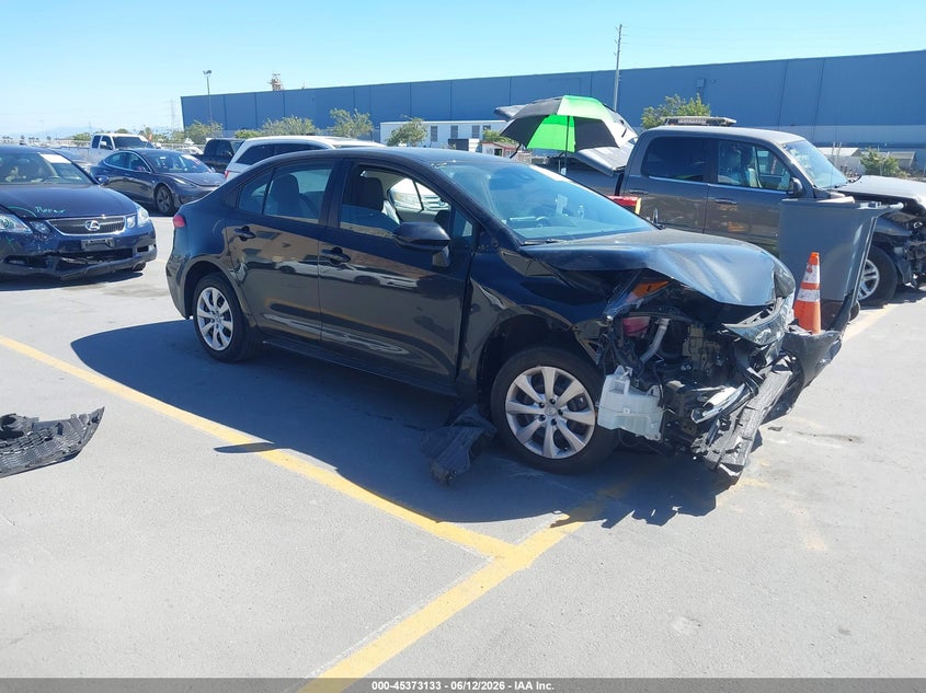 2022 Toyota Corolla VIN 5YFEPMAE7NP309187 IAAI salvage auction — FRONT END, Salvage (California), sold $3,450 on 2026-07-06 (photo 1)