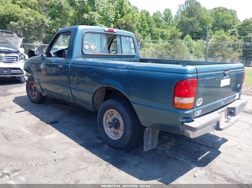 1995 Ford Ranger VIN 1FTCR10A8SUA11311 IAAI salvage auction — FRONT END, Salvage (North Carolina), sold $200 on 2026-07-09 (photo 3)