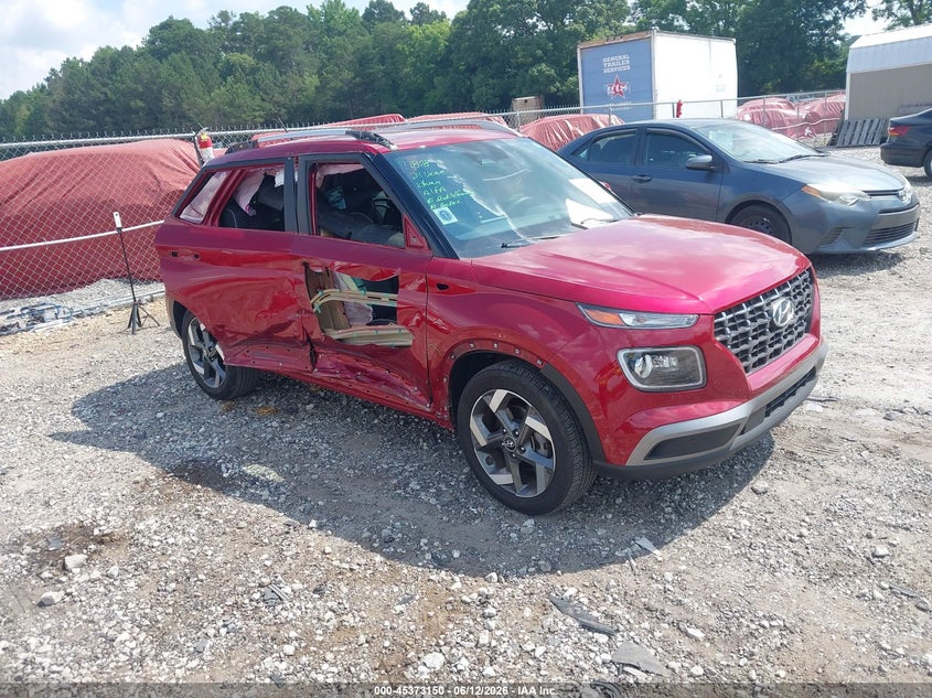 2024 Hyundai Venue VIN KMHRC8A39RU288124 IAAI salvage auction — STRIPPED, Salvage (Georgia), sold $3,850 on 2026-07-24 (photo 1)