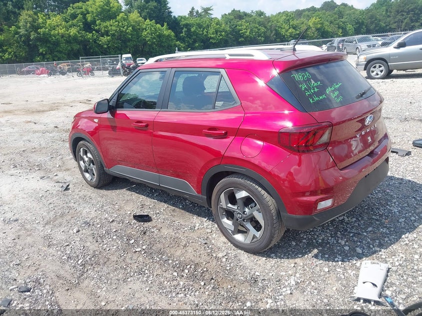 2024 Hyundai Venue VIN KMHRC8A39RU288124 IAAI salvage auction — STRIPPED, Salvage (Georgia), sold $3,850 on 2026-07-24 (photo 3)