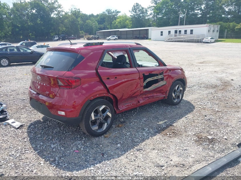 2024 Hyundai Venue VIN KMHRC8A39RU288124 IAAI salvage auction — STRIPPED, Salvage (Georgia), sold $3,850 on 2026-07-24 (photo 4)