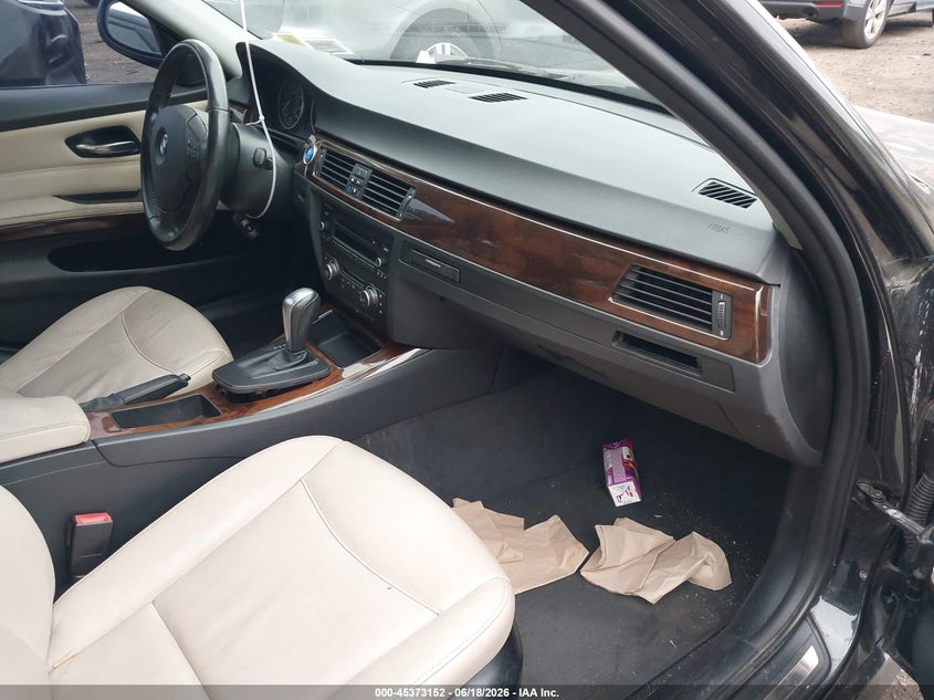 2011 BMW 3er VIN WBAPL5C56BA921319 IAAI salvage auction — FRONT & REAR, Mv-907A (New York), sold $675 on 2026-07-07 (photo 5)