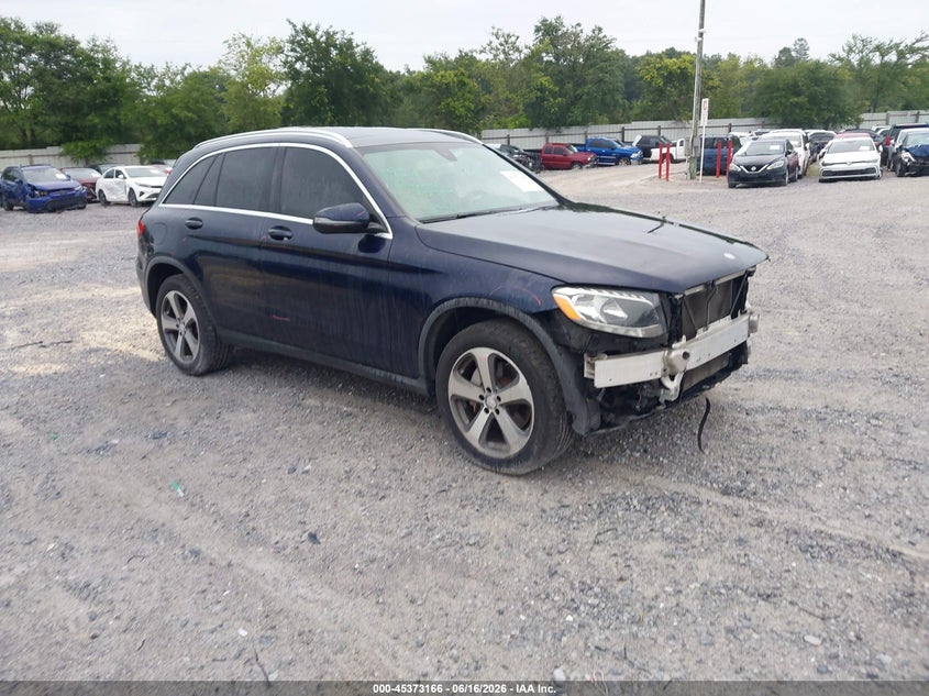 2017 Mercedes-benz Glc VIN WDC0G4JBXHF166421 IAAI salvage auction — FRONT END, Rebuildable (Florida), sold $4,050 on 2026-07-29 (photo 1)