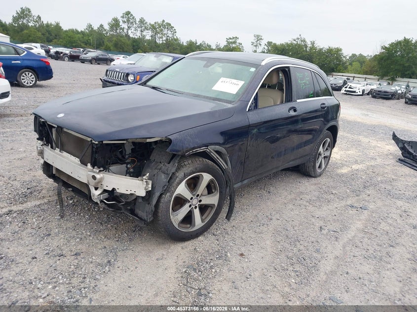 2017 Mercedes-benz Glc VIN WDC0G4JBXHF166421 IAAI salvage auction — FRONT END, Rebuildable (Florida), sold $4,050 on 2026-07-29 (photo 2)