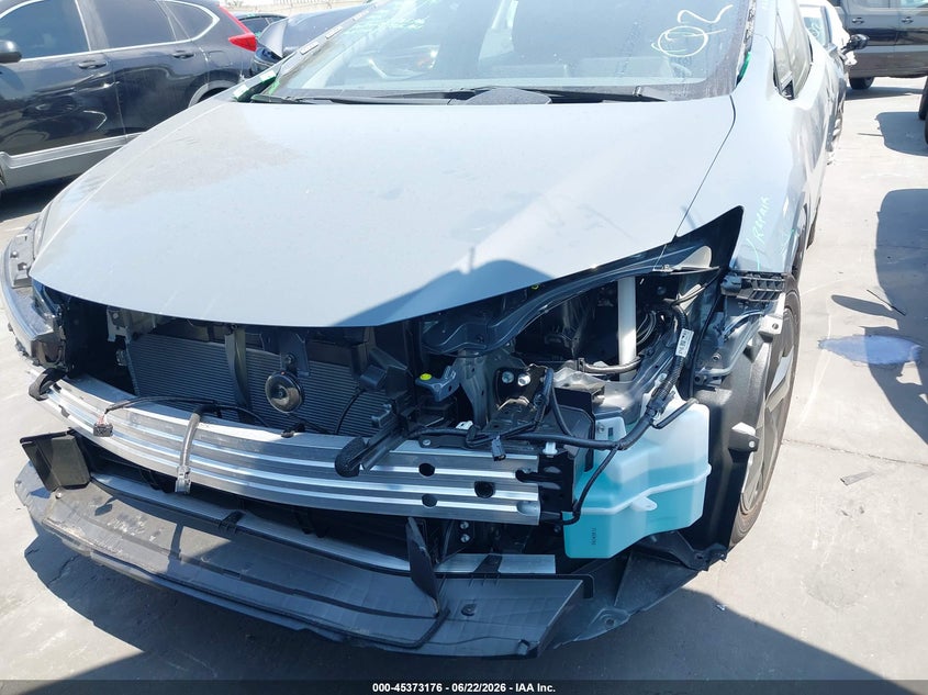 2026 Toyota Prius VIN JTDACAAU8T3081013 IAAI salvage auction — FRONT & REAR, Salvage Certificate (California), sold $12,000 on 2026-07-12 (photo 6)