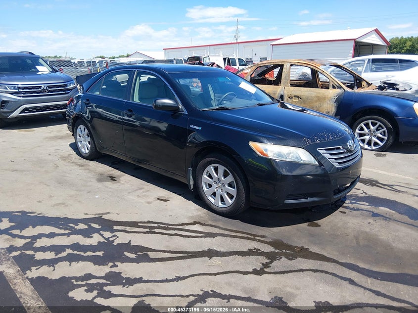 2008 Toyota Camry hybrid VIN JTNBB46K183046526 IAAI salvage auction — REAR END, Salvage (North Carolina), sold $275 on 2026-07-09 (photo 1)