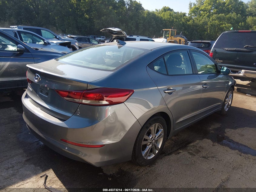 2018 Hyundai Elantra VIN KMHD84LFXJU590005 IAAI salvage auction — FRONT END, Salvage (Missouri), sold $1,950 on 2026-07-29 (photo 4)
