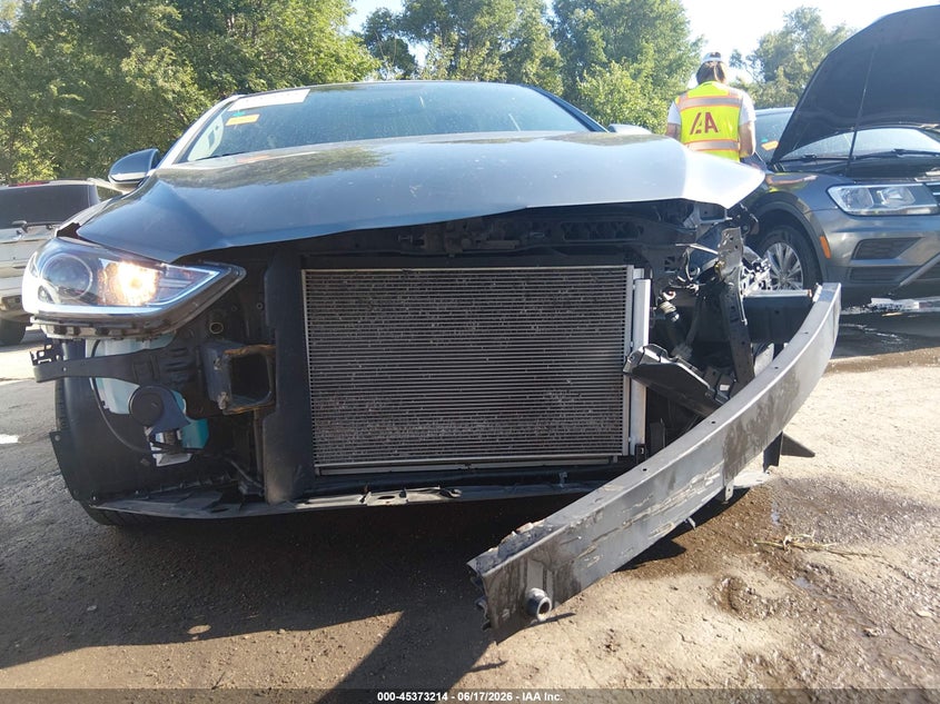 2018 Hyundai Elantra VIN KMHD84LFXJU590005 IAAI salvage auction — FRONT END, Salvage (Missouri), sold $1,950 on 2026-07-29 (photo 6)