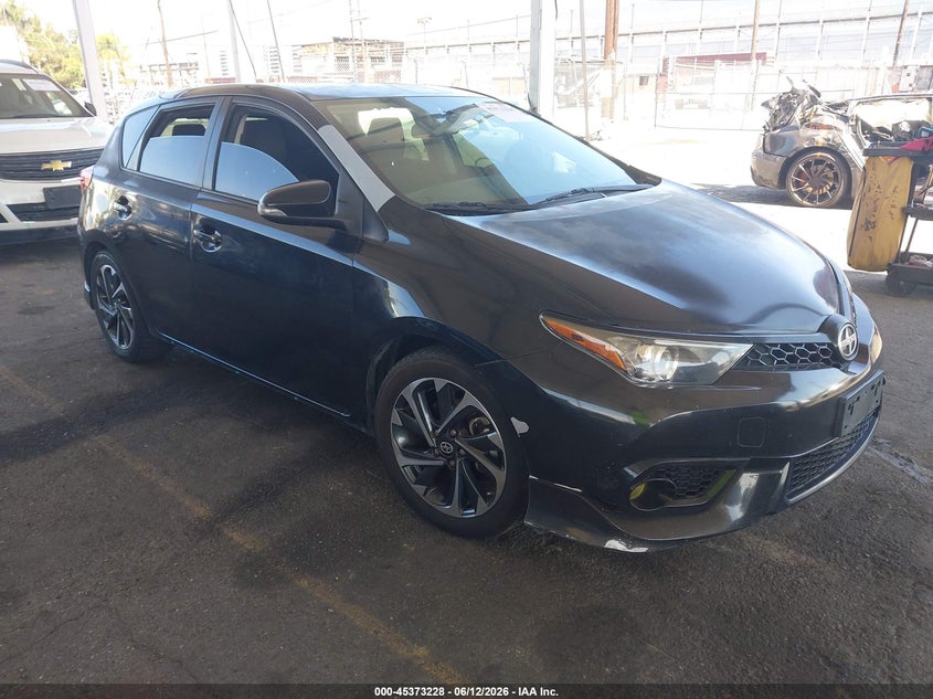 2016 Scion Im VIN JTNKARJE2GJ515375 IAAI salvage auction — LEFT SIDE, Salvage (California), sold $2,125 on 2026-07-14 (photo 1)