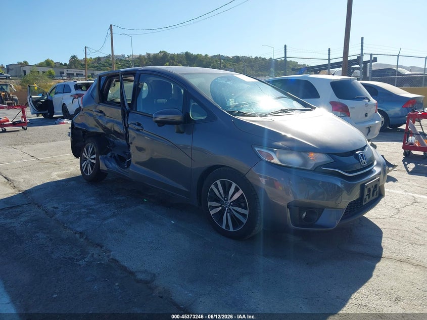 2016 Honda Fit VIN JHMGK5H77GX037327 IAAI salvage auction — RIGHT SIDE, Salvage (California), sold $1,100 on 2026-07-29 (photo 1)