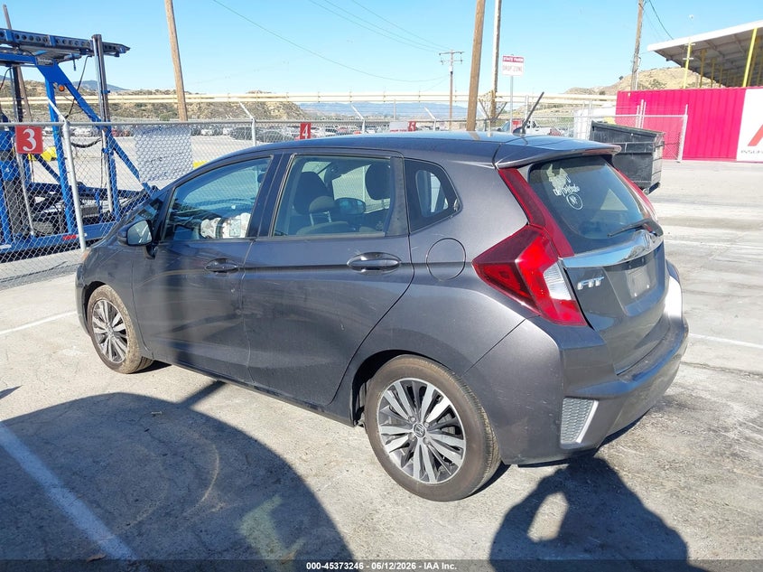 2016 Honda Fit VIN JHMGK5H77GX037327 IAAI salvage auction — RIGHT SIDE, Salvage (California), sold $1,100 on 2026-07-29 (photo 3)