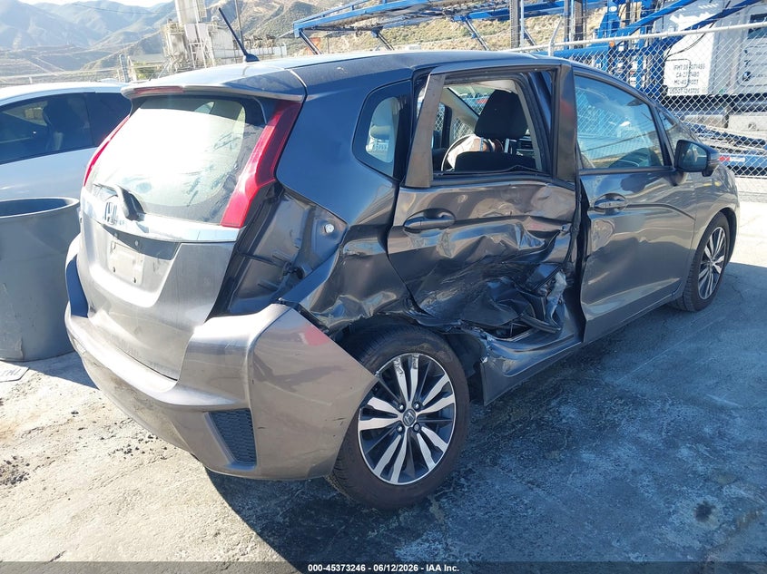 2016 Honda Fit VIN JHMGK5H77GX037327 IAAI salvage auction — RIGHT SIDE, Salvage (California), sold $1,100 on 2026-07-29 (photo 4)