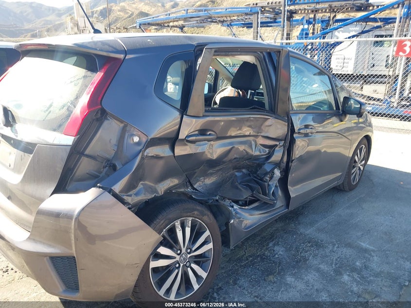 2016 Honda Fit VIN JHMGK5H77GX037327 IAAI salvage auction — RIGHT SIDE, Salvage (California), sold $1,100 on 2026-07-29 (photo 6)