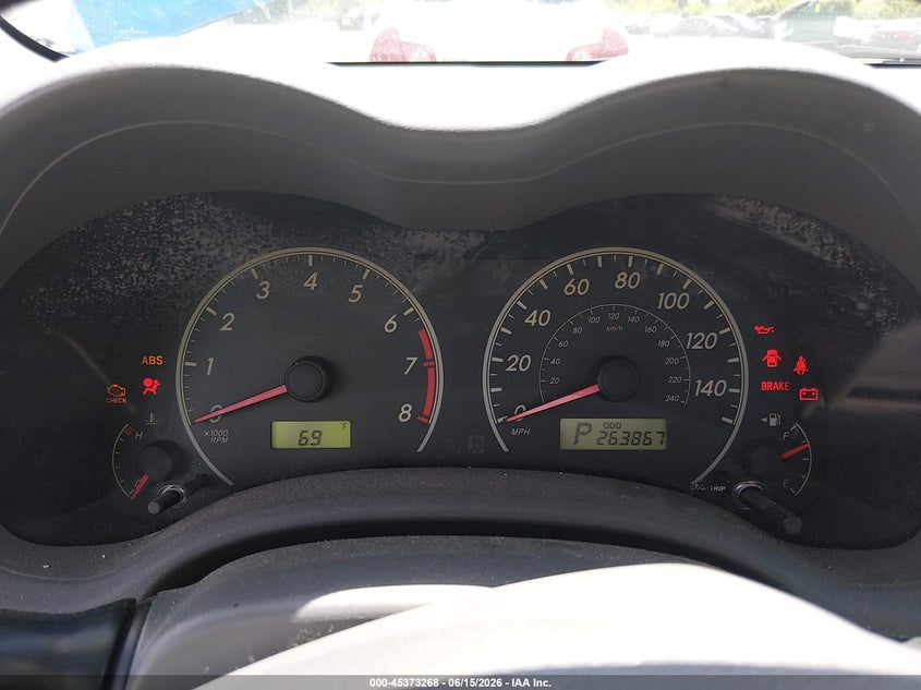 2009 Toyota Corolla VIN JTDBL40E99J023609 IAAI salvage auction — NORMAL WEAR, Original (Ohio), sold $750 on 2026-07-15 (photo 7)