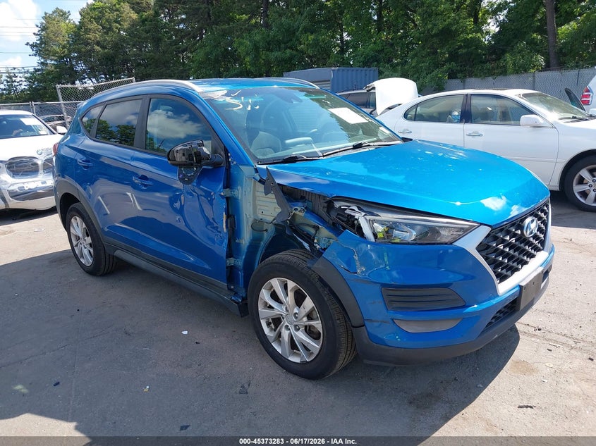 2019 Hyundai Tucson VIN KM8J3CA40KU038415 IAAI salvage auction — RIGHT SIDE, Mv-907A (New York), sold $3,750 on 2026-07-28 (photo 1)