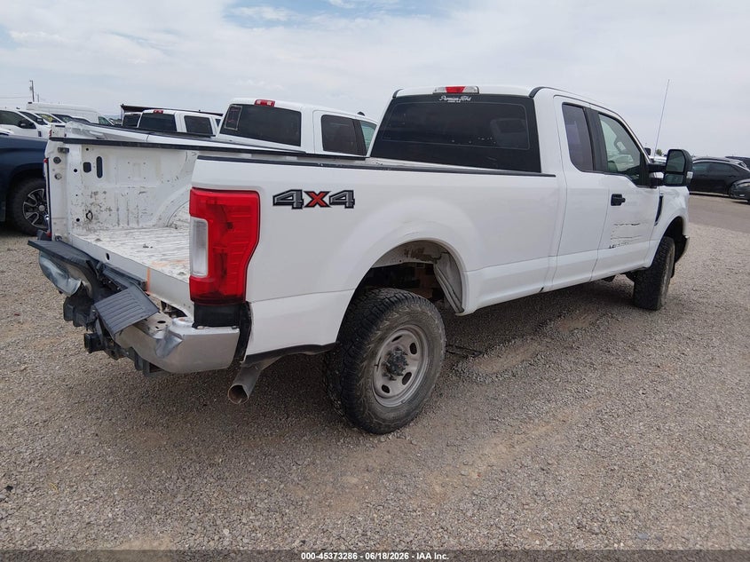 2018 Ford F250 VIN 1FT7X2B60JEB35491 IAAI salvage auction — REAR END, Salvage Title, sold $3,075 on 2026-07-22 (photo 4)