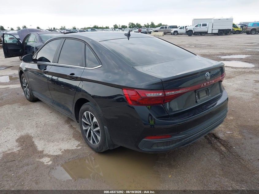 2025 Volkswagen Jetta VIN 3VW5X7BU1SM063387 IAAI salvage auction — HAIL, Original (Texas), sold $12,000 on 2026-08-19 (photo 3)