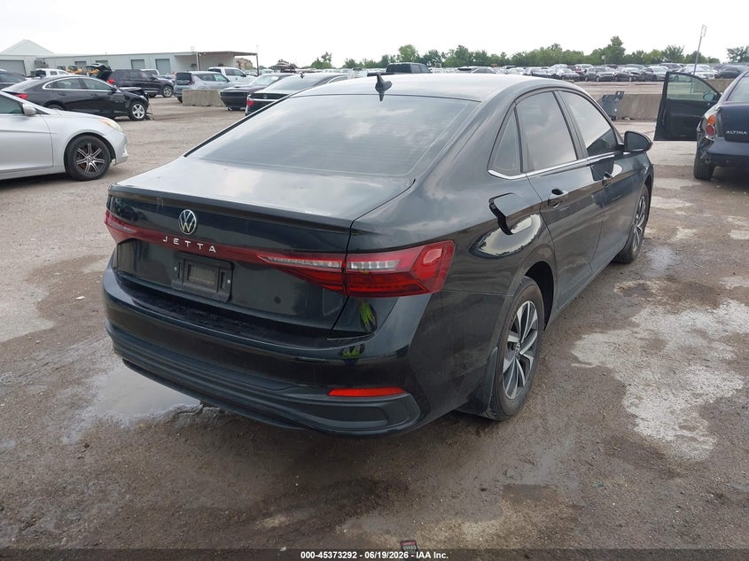 2025 Volkswagen Jetta VIN 3VW5X7BU1SM063387 IAAI salvage auction — HAIL, Original (Texas), sold $12,000 on 2026-08-19 (photo 4)
