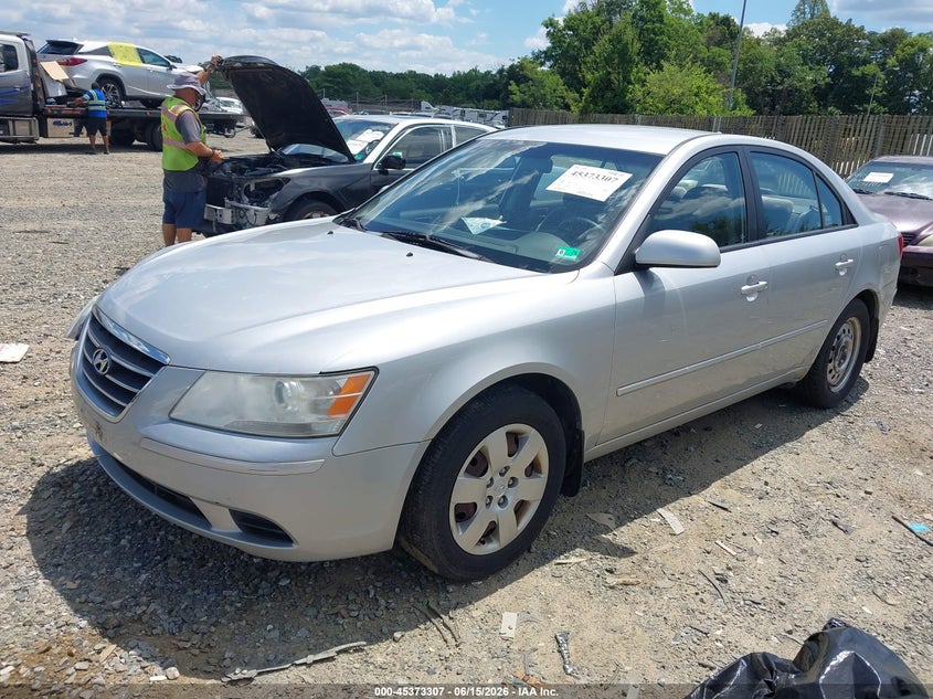 2009 Hyundai Sonata VIN 5NPET46C99H557396 IAAI salvage auction — RIGHT FRONT, Clear (Virginia), sold $1,150 on 2026-07-20 (photo 2)