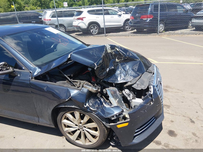 2017 Audi A4 VIN WAUANAF40HN006933 IAAI salvage auction — RIGHT FRONT, Salvage (South Carolina), sold $1,000 on 2026-07-30 (photo 6)