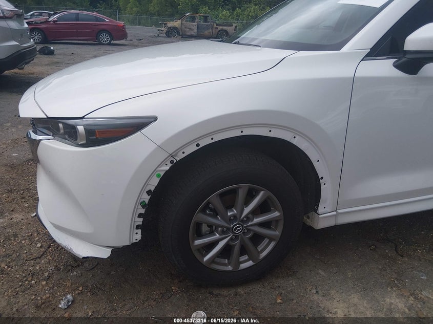2025 Mazda Cx-5 VIN JM3KFBBL1S0745473 IAAI salvage auction — LEFT FRONT, Salvage (Mississippi), sold $10,700 on 2026-07-22 (photo 6)