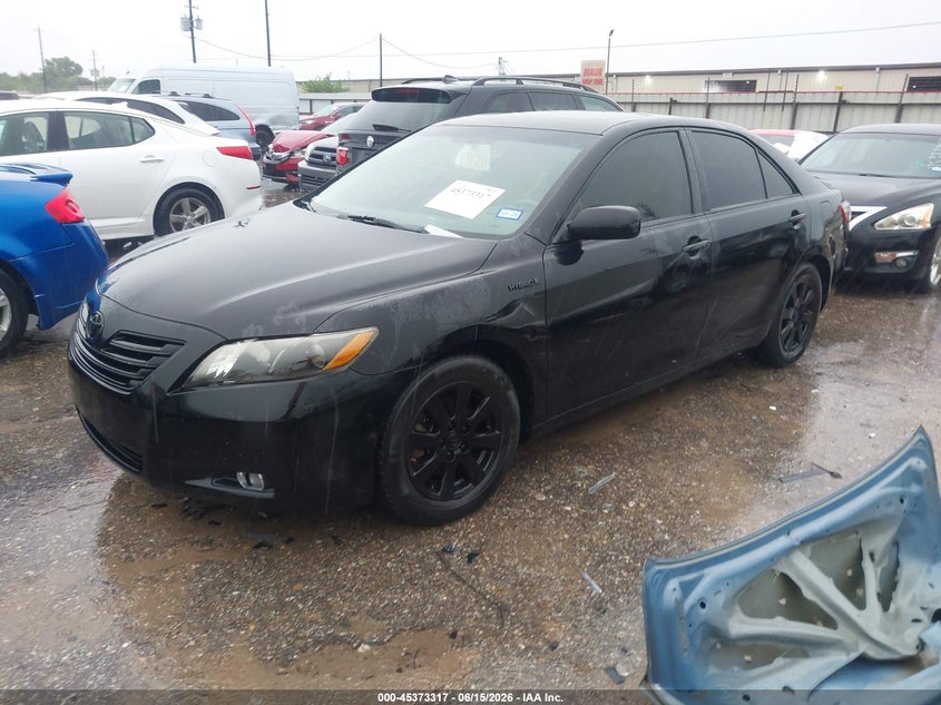 2007 Toyota Camry hybrid VIN JTNBB46K973037135 IAAI salvage auction — ELECTRICAL, Original (Texas), sold $425 on 2026-07-29 (photo 2)