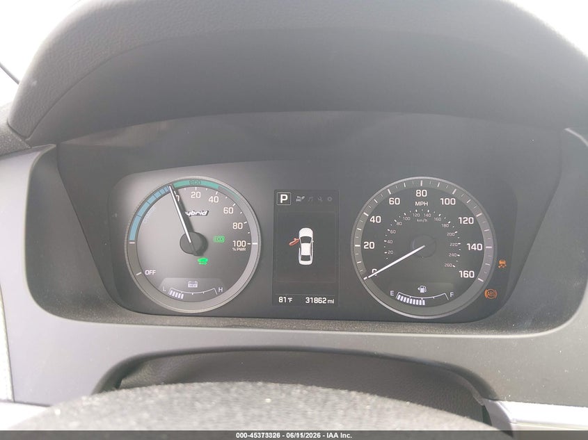2017 Hyundai Sonata hybrid VIN KMHE24L13HA046127 IAAI salvage auction — ALL OVER, Sf97 (Louisiana), sold $6,000 on 2026-08-03 (photo 7)