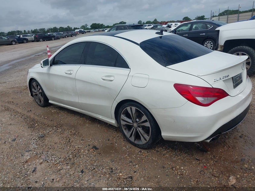 2015 Mercedes-benz Cla-klasse VIN WDDSJ4EB1FN266667 IAAI salvage auction — FRONT END, Salvage (Alabama), sold $1,050 on 2026-08-11 (photo 3)