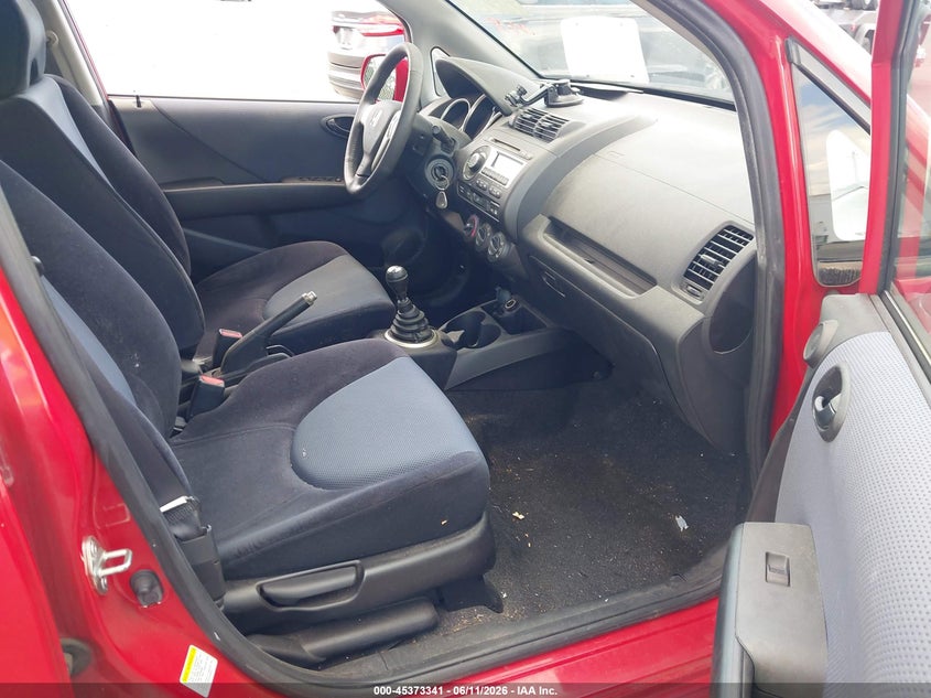 2008 Honda Fit VIN JHMGD37698S020552 IAAI salvage auction — FRONT END, Rebuildable (Florida), sold $850 on 2026-07-13 (photo 5)