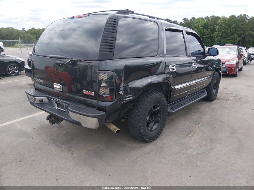 2003 Gmc Yukon VIN 1GKEC13Z13R238120 IAAI salvage auction — RIGHT SIDE, Salvage (South Carolina), sold $750 on 2026-07-29 (photo 4)