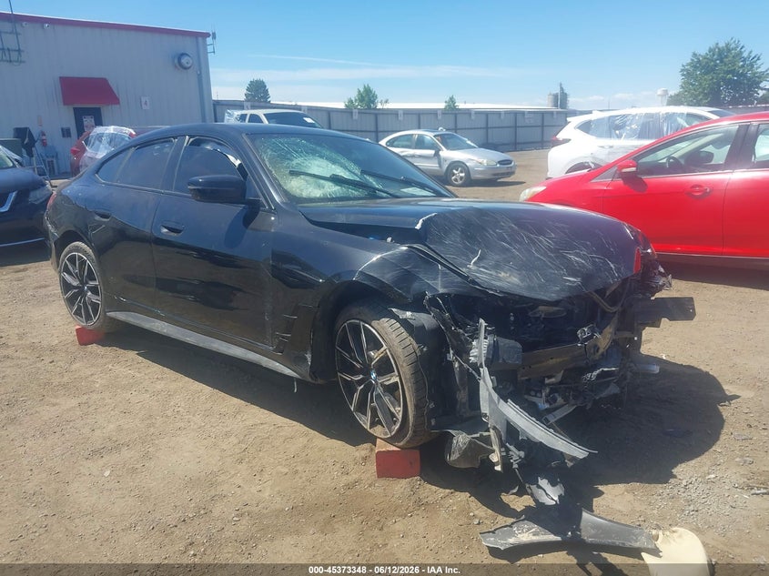 2022 BMW 4er VIN WBA63AV07NFM62332 IAAI salvage auction — FRONT END, Bill Of Sale (Washington), sold $3,100 on 2026-07-14 (photo 1)