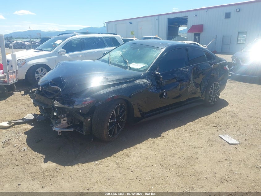 2022 BMW 4er VIN WBA63AV07NFM62332 IAAI salvage auction — FRONT END, Bill Of Sale (Washington), sold $3,100 on 2026-07-14 (photo 2)