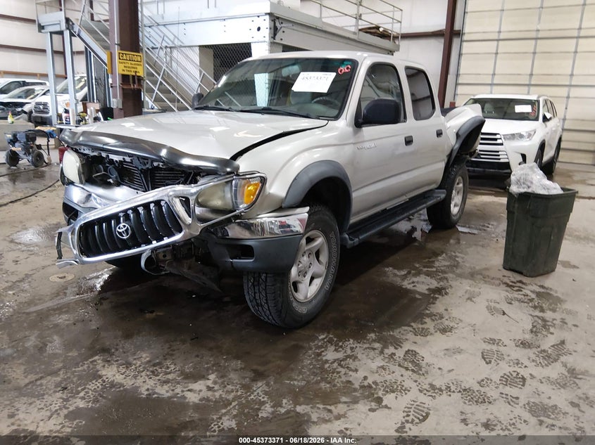 2004 Toyota Tacoma VIN 5TEHN72N14Z367601 IAAI salvage auction — FRONT & REAR, Salvage (Idaho), sold $6,100 on 2026-07-24 (photo 2)