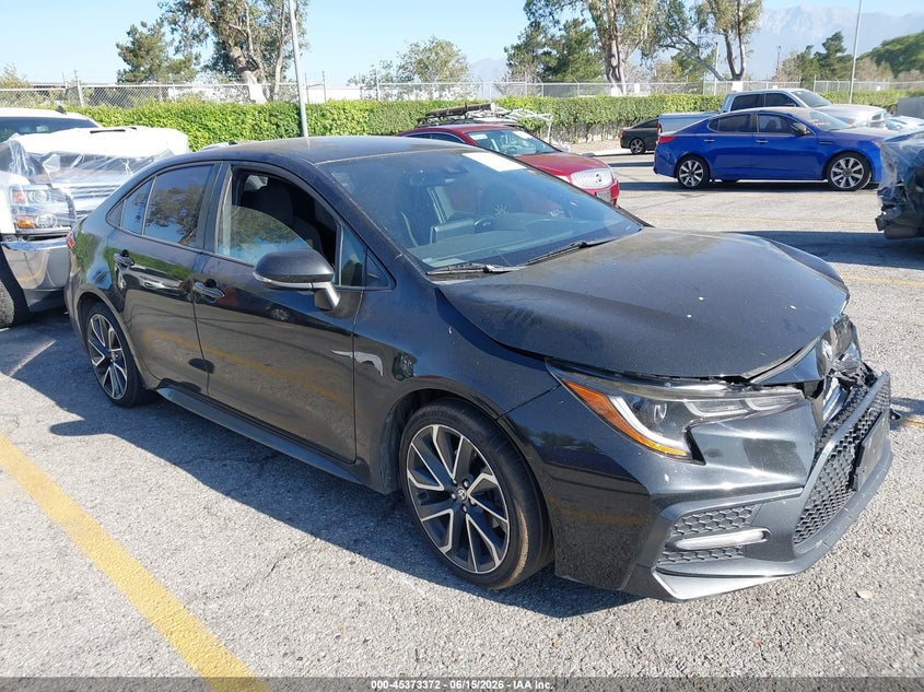 2020 Toyota Corolla VIN JTDS4RCEXLJ031991 IAAI salvage auction — FRONT END, Salvage (California), sold $4,200 on 2026-07-07 (photo 1)