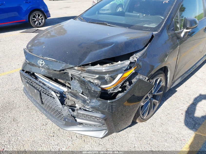 2020 Toyota Corolla VIN JTDS4RCEXLJ031991 IAAI salvage auction — FRONT END, Salvage (California), sold $4,200 on 2026-07-07 (photo 6)