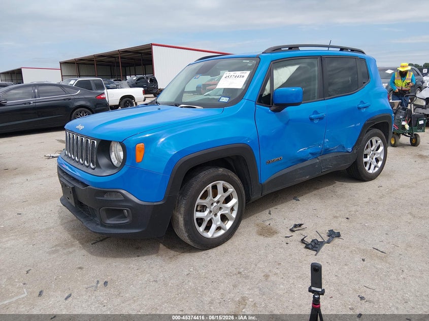 2015 Jeep Renegade VIN ZACCJABTXFPB34248 IAAI salvage auction — LEFT & RIGHT, Original (Texas), sold $25 on 2026-07-28 (photo 2)
