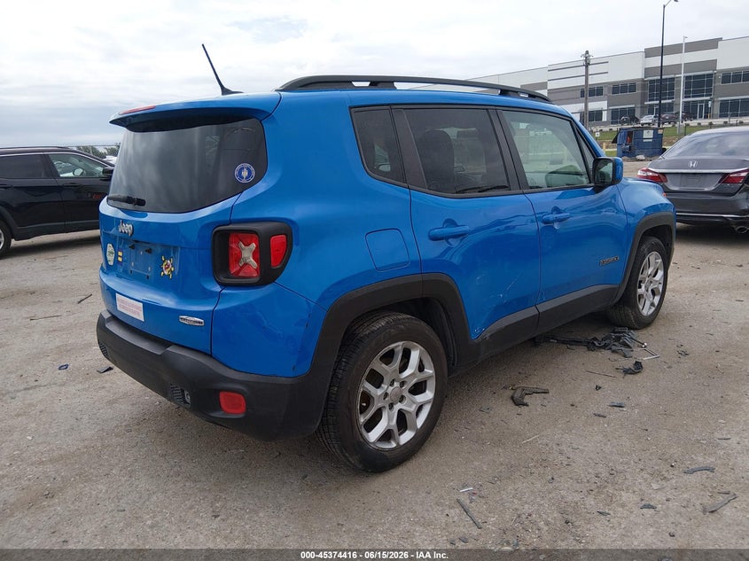 2015 Jeep Renegade VIN ZACCJABTXFPB34248 IAAI salvage auction — LEFT & RIGHT, Original (Texas), sold $25 on 2026-07-28 (photo 4)