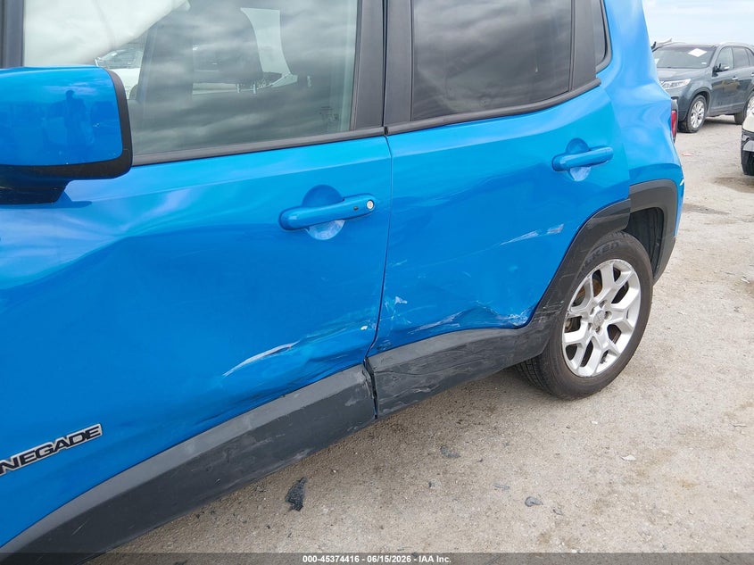 2015 Jeep Renegade VIN ZACCJABTXFPB34248 IAAI salvage auction — LEFT & RIGHT, Original (Texas), sold $25 on 2026-07-28 (photo 6)