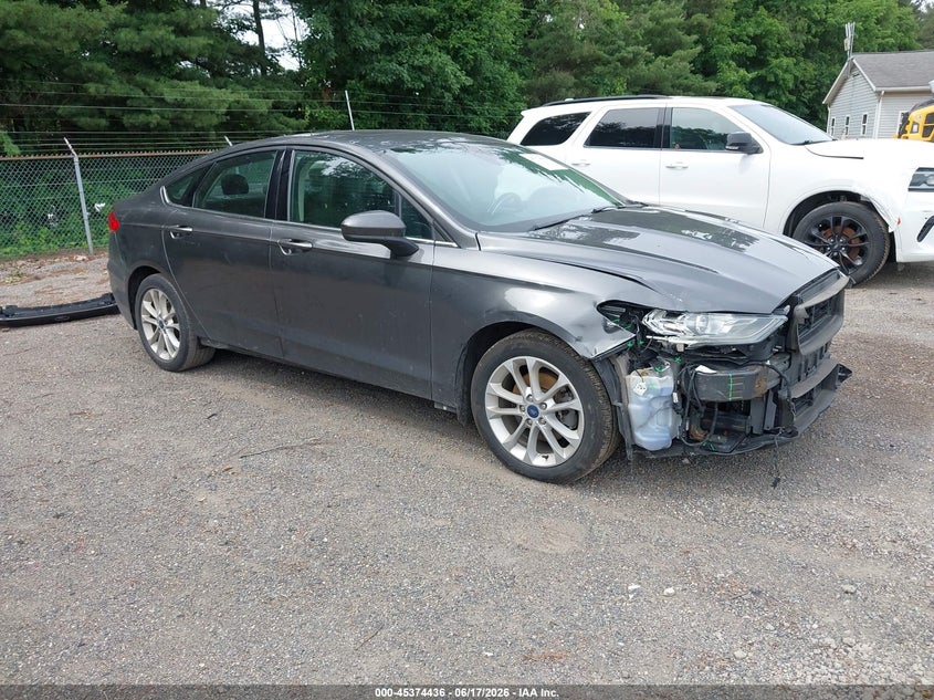 2019 Ford VIN 3FA6P0LU7KR167260 IAAI salvage auction — FRONT END, Salvage Title, sold $2,975 on 2026-07-27 (photo 1)