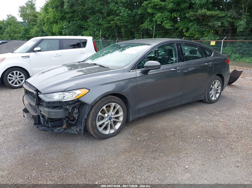 2019 Ford VIN 3FA6P0LU7KR167260 IAAI salvage auction — FRONT END, Salvage Title, sold $2,975 on 2026-07-27 (photo 2)