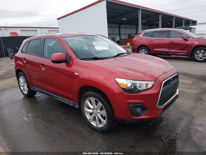 2014 Mitsubishi Outlander VIN 4A4AP3AU3EE014304 IAAI salvage auction — SIDE, Salvage (South Carolina), sold $1,150 on 2026-07-10 (photo 1)